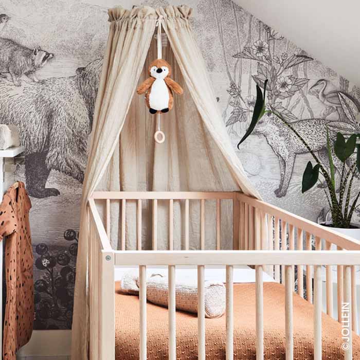 alternative au tour de lit décoration chambre sécurité bébé