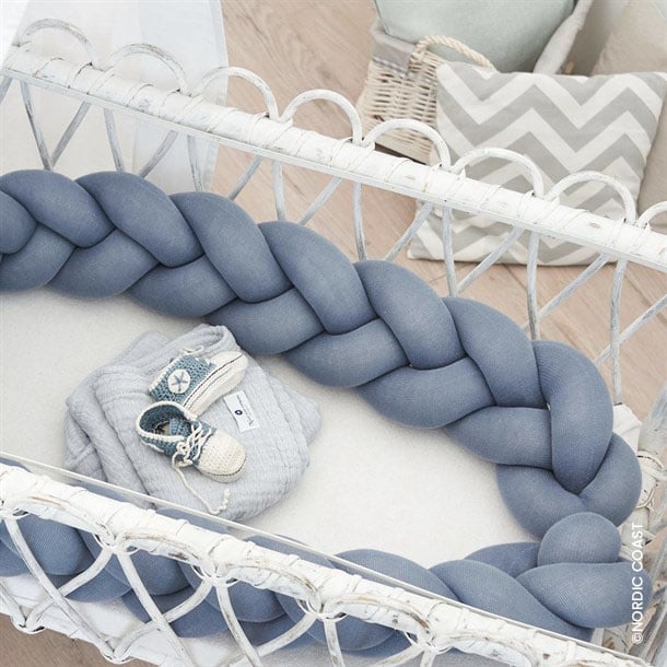 Coussinets Tour De Lit Bébé Pare-chocs De Lit En Maille Respirante Pour Berceaux Pour Tout