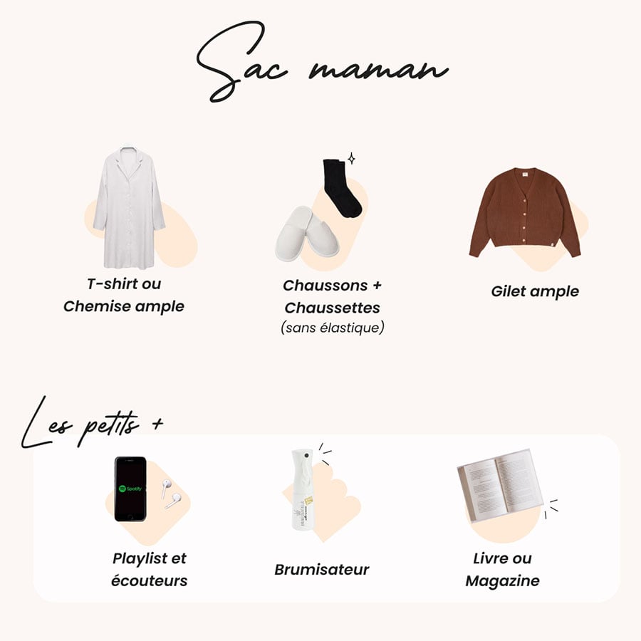 Essentiels sac de bébé pour la salle de naissance – Efelya Fr