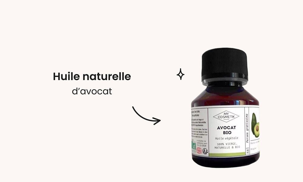 Huile d'avocat bio, 100% naturel, est souvent recommandée comme la meilleure huile pour les vergetures de grossesse, appréciée pour ses propriétés régénérantes et protectrices de la peau.