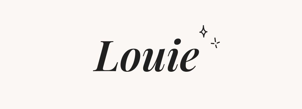 Prénom Louie sur liste prénom inspirant pour un bébé