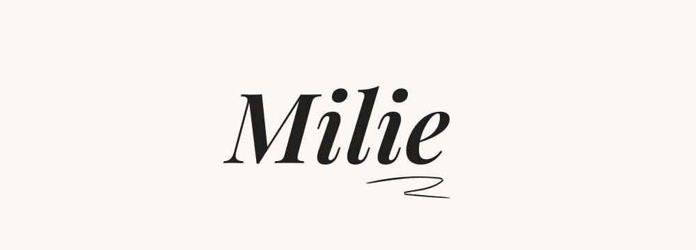 Prénom Milie, un choix distinctif pour les parents en attente, qui cherchent un nom de fille unique d'artiste et actrice original