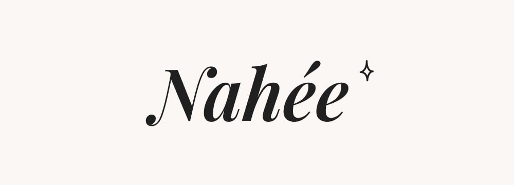 Prénom Nahée parfait pour ceux qui envisagent un nom de fille exceptionnellement unique et original durant la grossesse, mis en valeur par une typographie soignée.