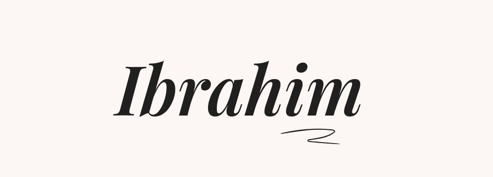 Ibrahim, prénom de garçon tendance 2026 et forme arabe d'Abraham