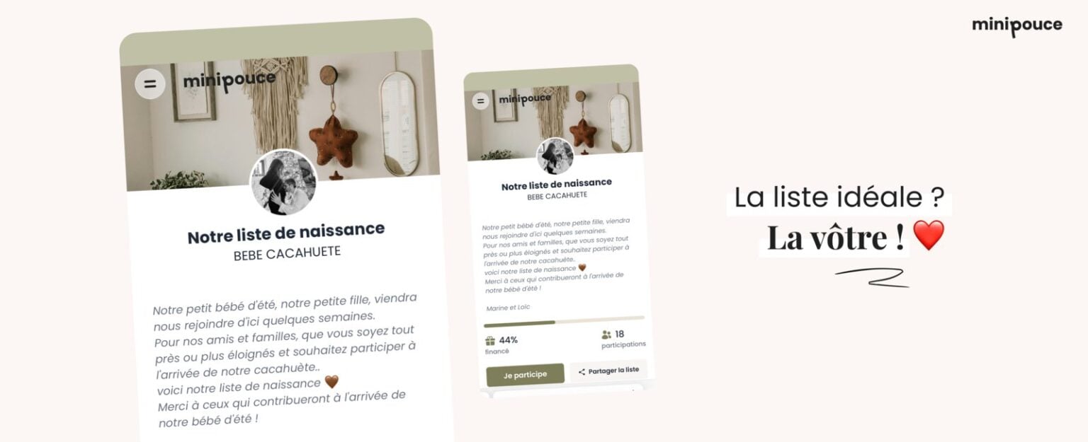 50 super idées d’une liste de naissance inspirante
