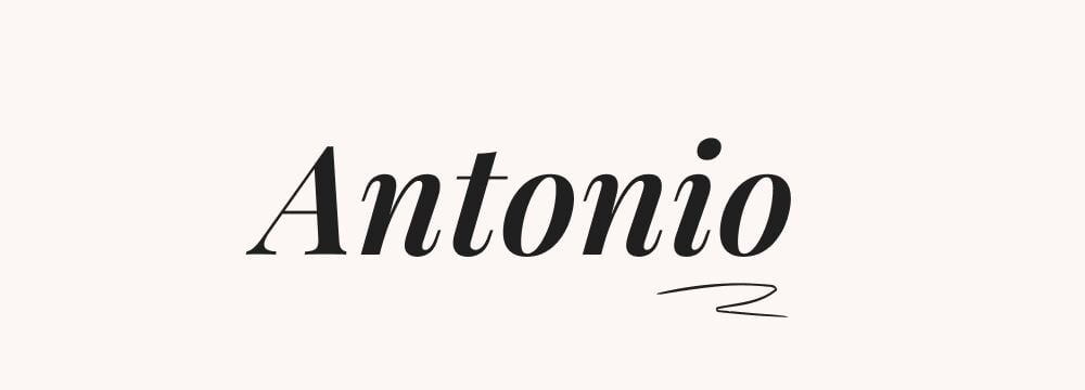 Antonio, prénom espagnol masculin élégant pour garçon au caractère fort, meilleur prénom espagnol