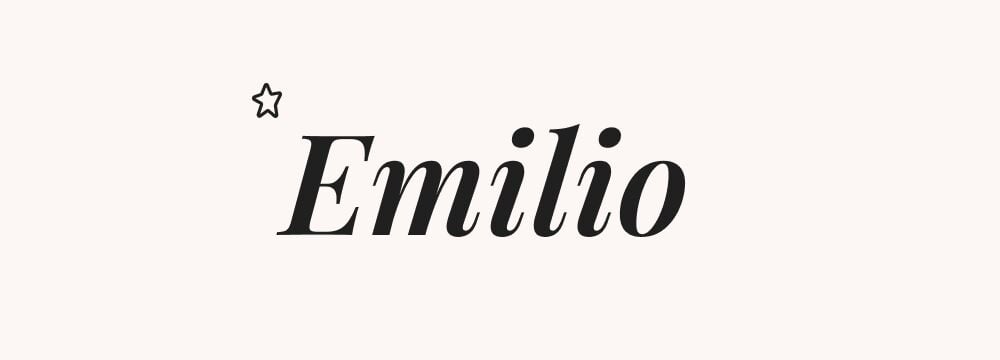 Emilio, prénom espagnol rare au charme vintage pour parents cherchant originalité