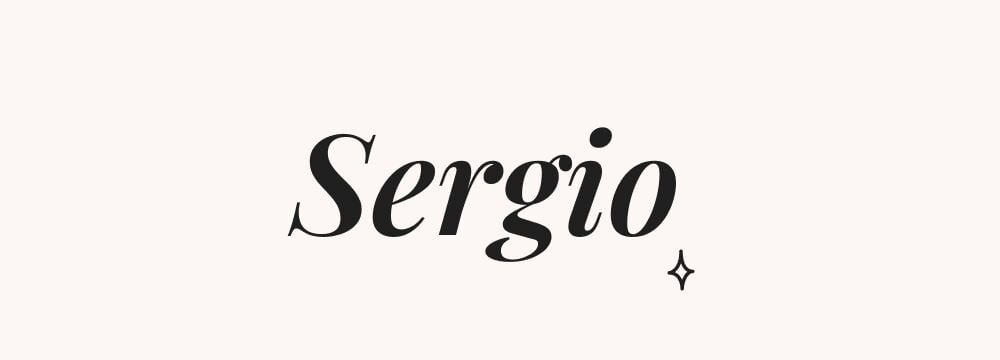 Sergio prénom espagnol classique, parmi les meilleurs prénoms espagnols à donner à un garçon
