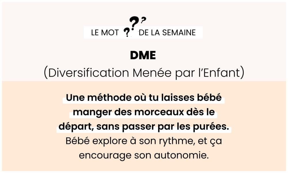 DME – Diversification menée par l’enfant, autonomie alimentaire.
