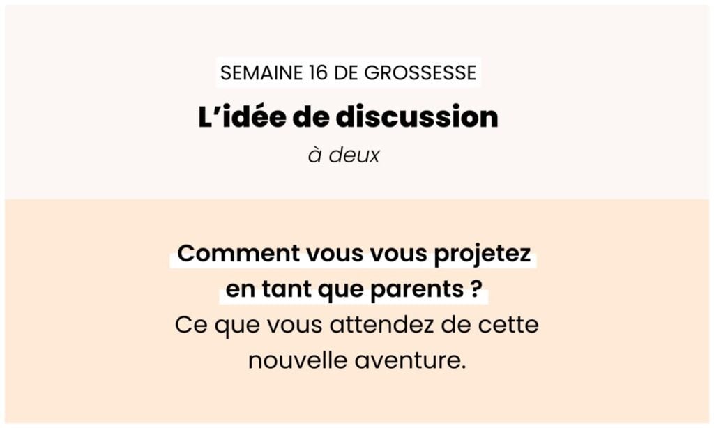 18 semaines d’aménorrhée (correspondance en semaines de grossesse : 16 SG)
