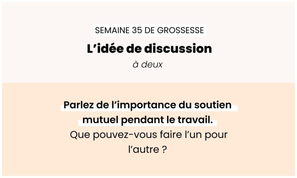 37 semaines d’aménorrhée (correspondance en semaines de grossesse : 35 SG)
