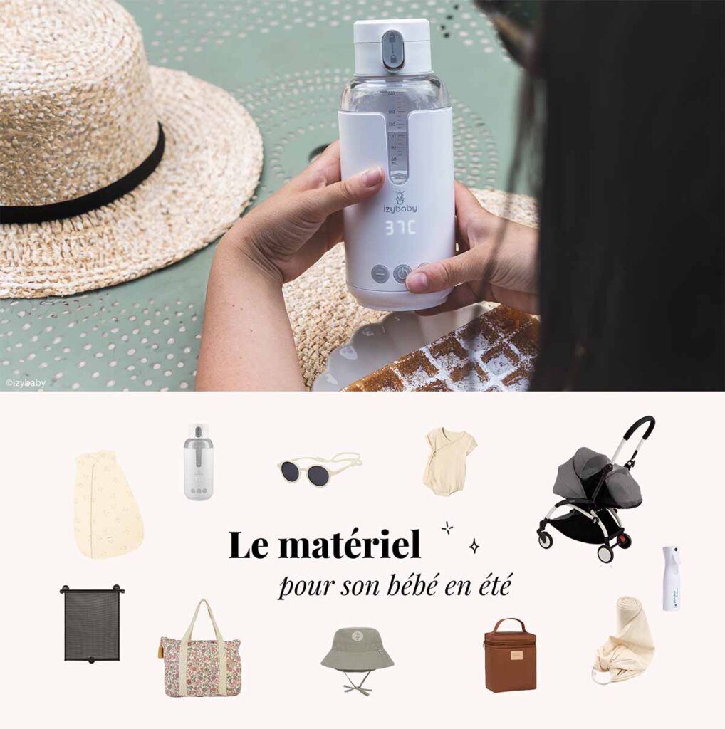 Liste de naissance été complète, valise maternité bébé été, trousseau de naissance pour forte chaleur, essentiels pour accueillir un bébé en été, équipements indispensables pour nouveau-né en été, vêtements bébé coton léger.