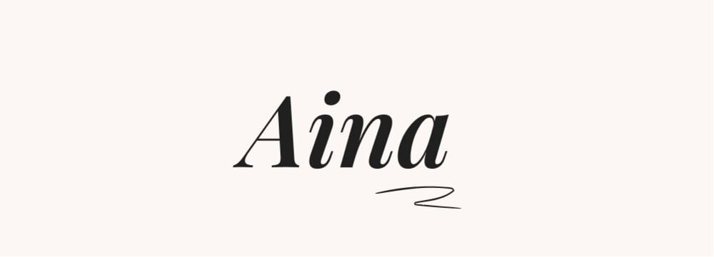Aina prénom japonais fille apaisant signification amour éternel