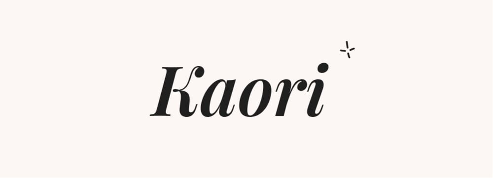 Kaori prénom japonais féminin poétique signification parfum