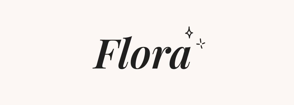 Flora, prénom mythologique fille doux et floral, tiré de la déesse romaine du printemps et des fleurs