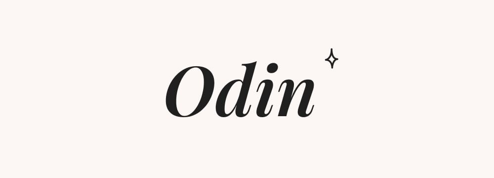 Odin, prénom mythologique garçon fort et mystique, inspiré du dieu nordique de la sagesse et des batailles