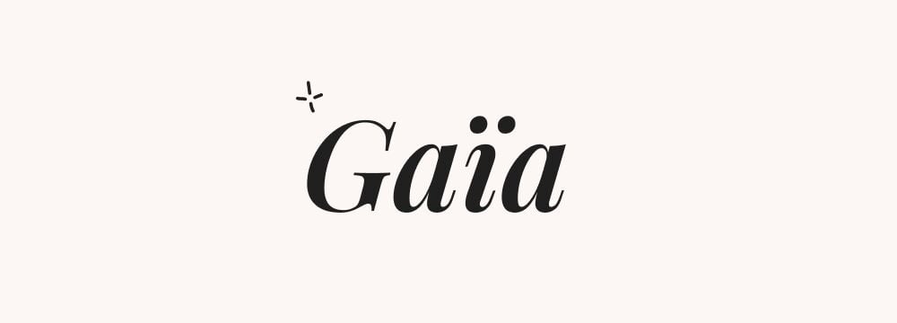 Gaïa, prénom mythologique fille puissant et naturel, évoquant la déesse de la Terre et la force créatrice du monde