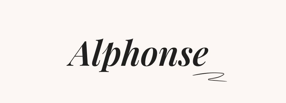 Alphonse, prénom français garçon au charme aristocratique, séduit par son élégance rare et son cachet d'antan