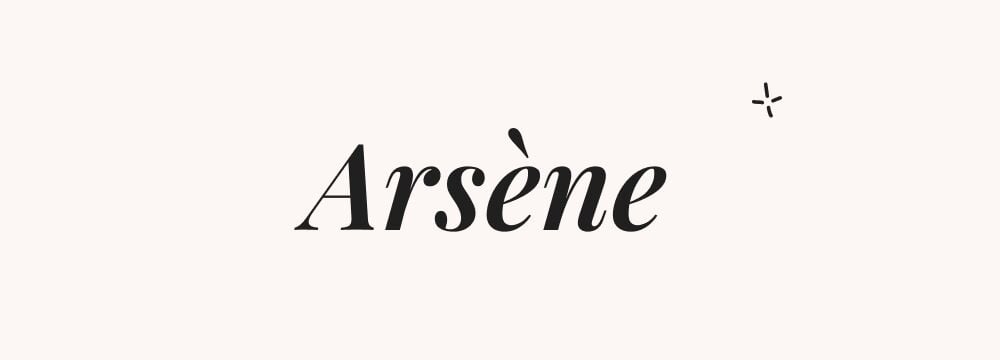 Arsène, prénom français garçon classique et littéraire rendu célèbre par Arsène Lupin, attire par son côté mystérieux