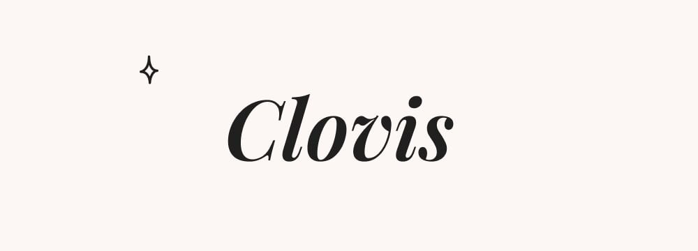 Clovis, prénom français garçon chargé d'histoire, attire les amateurs de patrimoine et de racines françaises authentiques