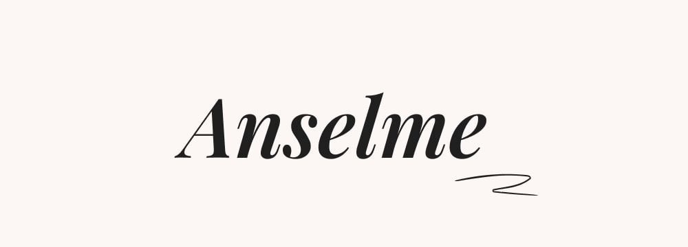 Anselme, prénom français garçon original signifiant protégé par Dieu, séduit les amateurs d'histoire et de spiritualité