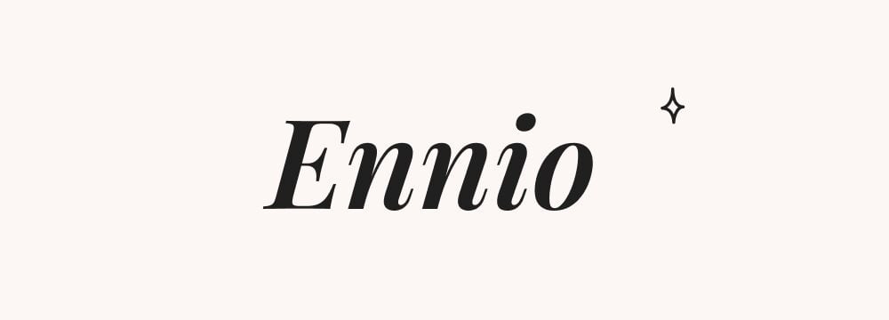 Idée de prénom italien pour garçon Ennio, liste prénoms italiens pour donner idées aux futurs parents