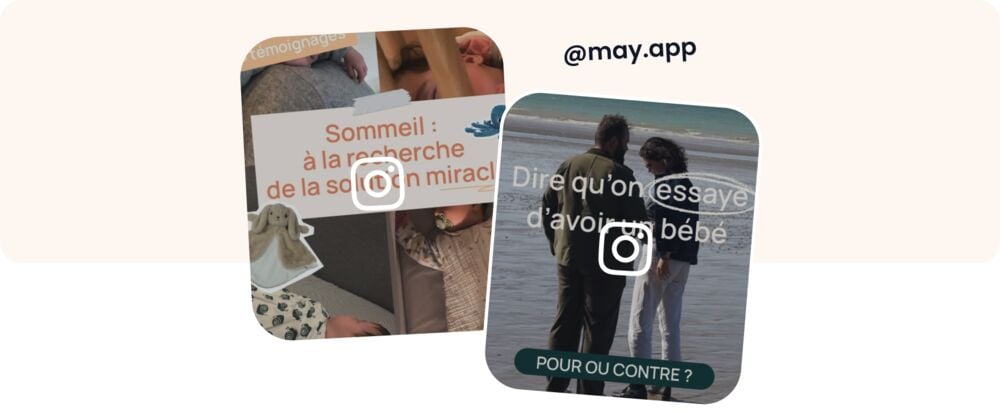 Recommandation compte instagram may jeunes parents