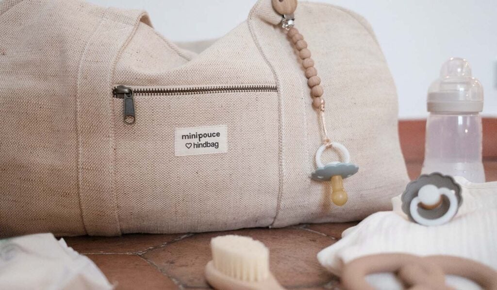 Indispensable liste de naissance sac à langer minipouce et hindbag, idée liste de naissance
