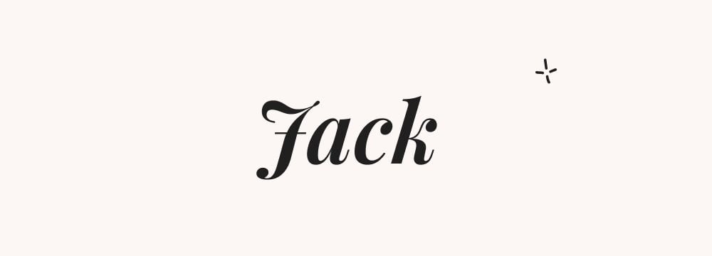 Jack, prénom américain garçon incontournable et très populaire