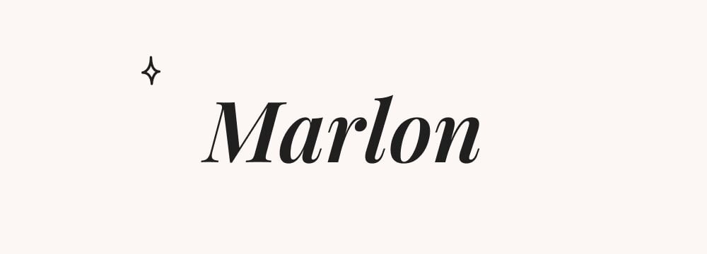 Marlon, prénom américain garçon charismatique et original