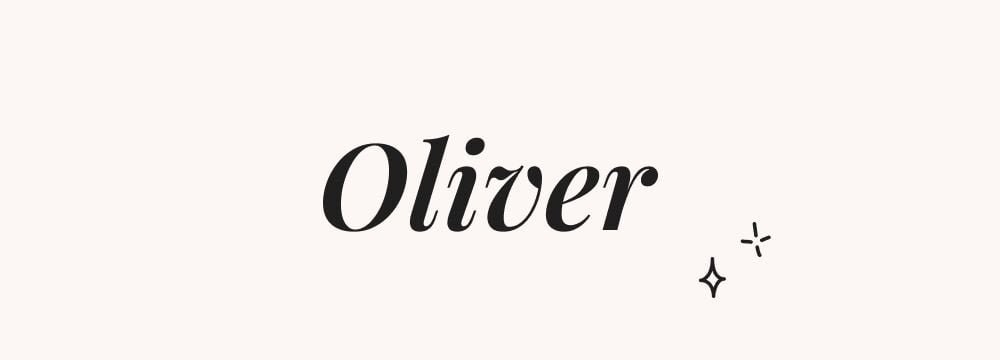 Oliver, prénom américain garçon élégant et très apprécié aux États‑Unis