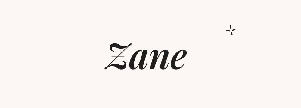 Zane, prénom américain garçon original et moderne