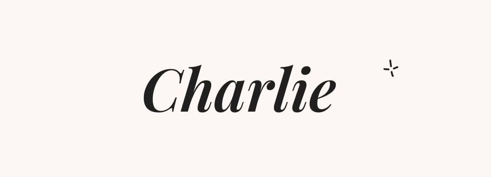 Charlie, prénom américain garçon mixte et intemporel