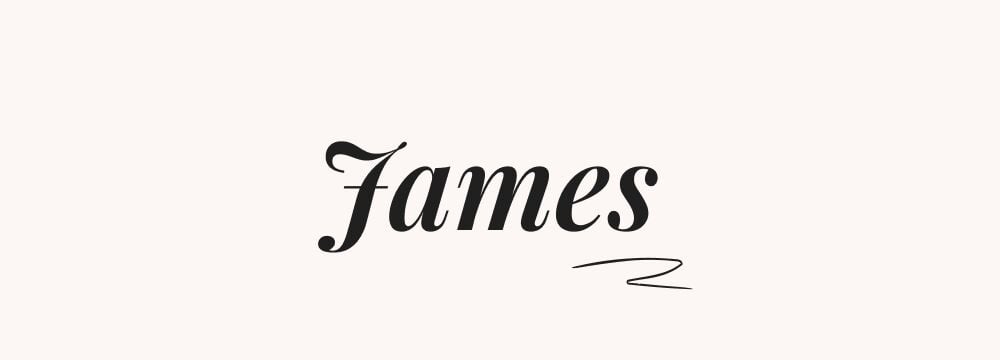 James, prénom américain garçon classique et indémodable