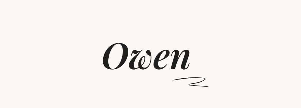 Owen, prénom américain garçon doux et actuel, apprécié outre‑Atlantique