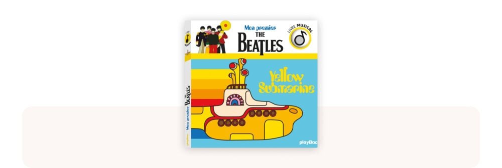 Mon premier The Beatles, livre musical, idée meilleur livre bébé 1 à 2 ans pour éveil sonore