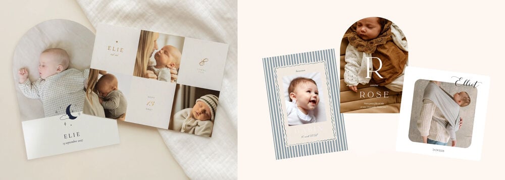 Comparatif faire part naissance élégant : Rosemood, l'une des meilleures marques faire part naissance