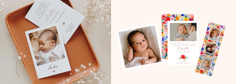 Comparatif faire part naissance : Art du Papier, l'une des meilleures marques de faire-part naissance
