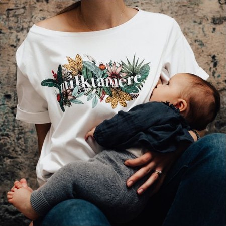 Tajinebanane - T-Shirt d'allaitement Milktamère - Femme