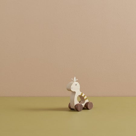 Kid's Concept - Dinosaure à roulettes beige Neo
