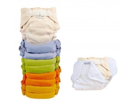 Popolini - pack de depart couches lavables minifit - taille naissance (2-8kg)