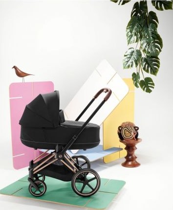 Cybex - Poussette évolutive Priam 2022 châssis rose gold