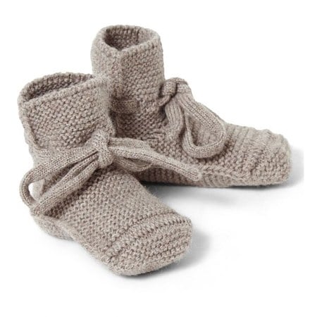 Hvid - Hvid - Chaussons en Mérinos