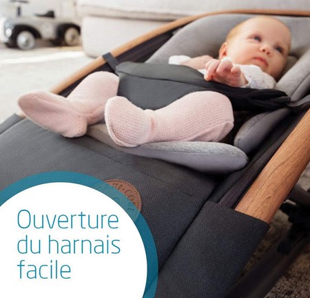 Maxi-Cosi - Transat balancelle Kori Essential Graphite gris