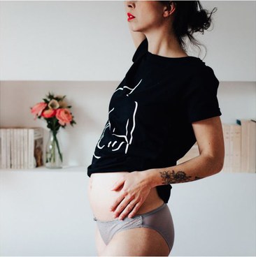 Tajinebanane - T-Shirt d'allaitement Motherhood - Femme