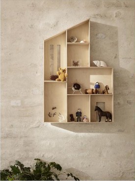 Ferm Living Kids - Etagère Maison Funkis