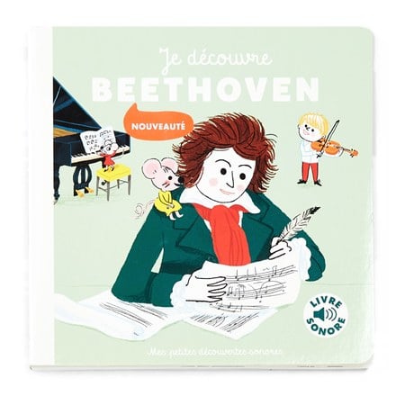 Gallimard Jeunesse - Livre sonore Je découvre Beethoven – Charlotte Roederer