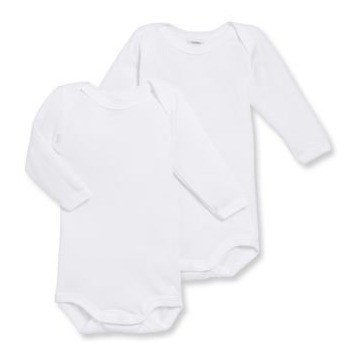Petit Bateau - Lot 2 Bodies - Fille
