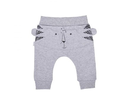 Sevira Kids - pantalon bebe en coton biologique - tigrou 1-3m - 56cm