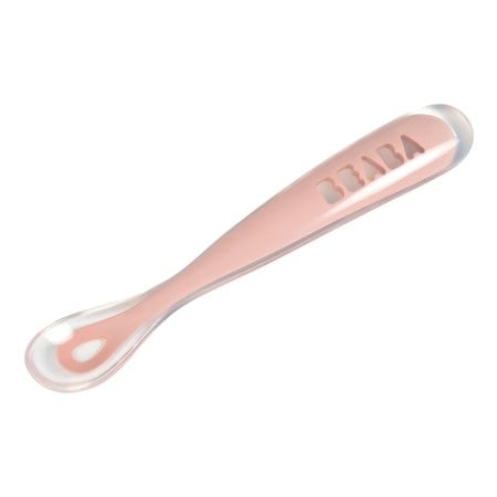 Béaba - Cuillère 1er âge silicone - Barbe à papa